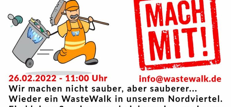 Essen-Nordviertel: Wastewalk am 26.02.2022